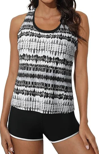 European-Style Split Bikini Swimsuit