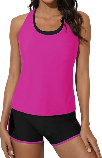 European-Style Split Bikini Swimsuit