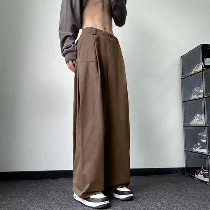 Wide Leg Cotton Linen Pants