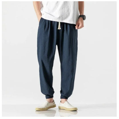 Men's Japanese Linen Beam Pants