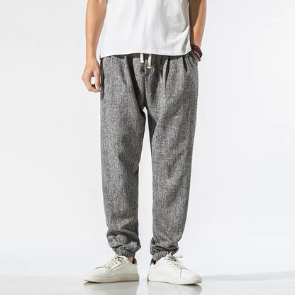 Men's Japanese Linen Beam Pants