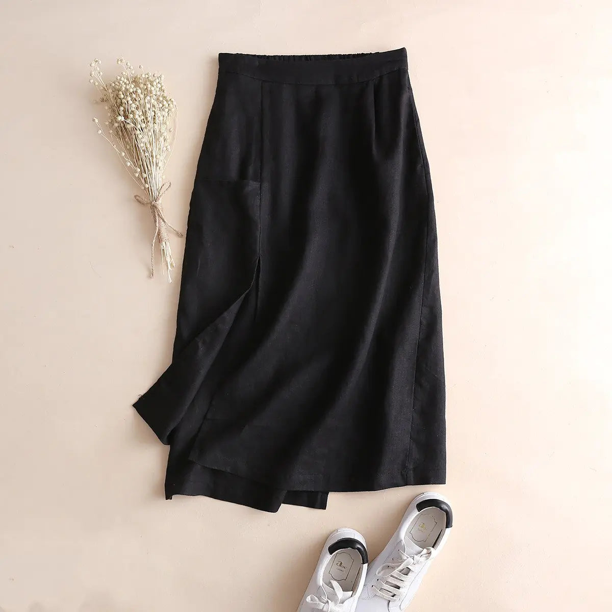 Chic Splice A-line Skirt
