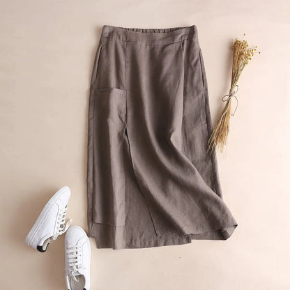Chic Splice A-line Skirt