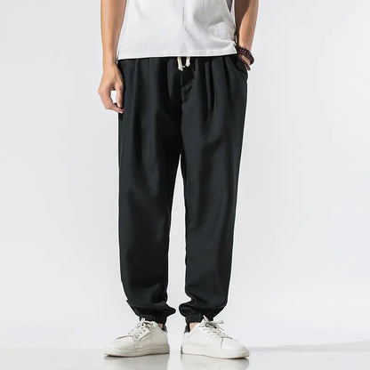 Men's Japanese Linen Beam Pants