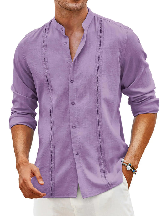 Men's Linen Beach Shirt