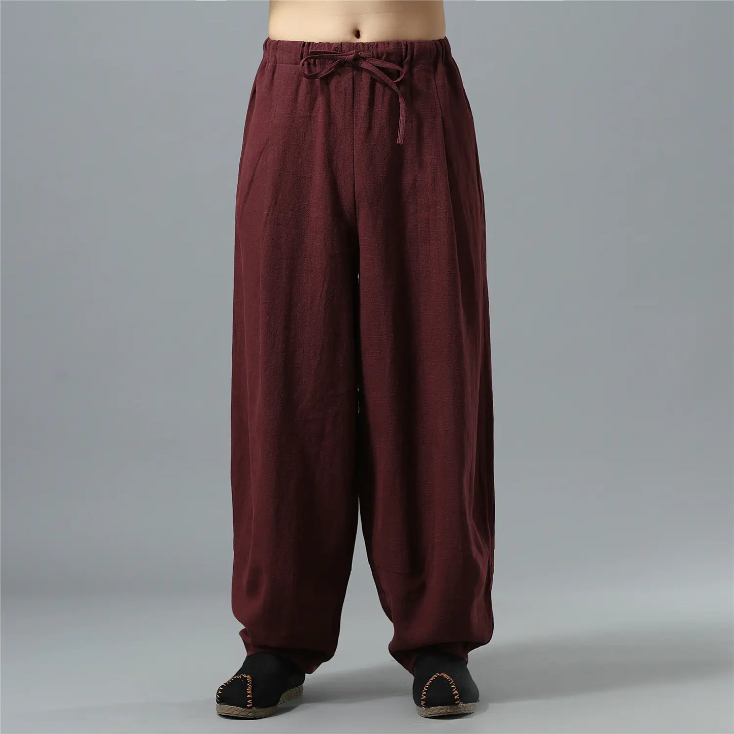 Autumn Comfort Linen Cotton Pants