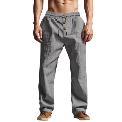 Men's Linen Beach Trousers