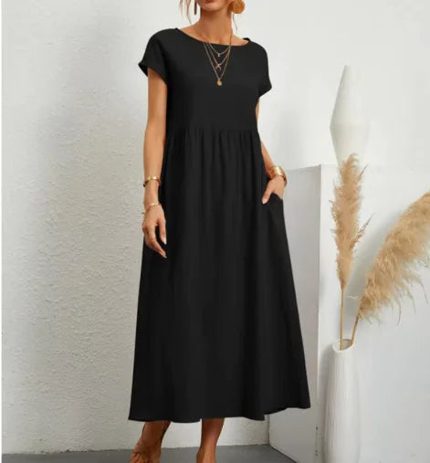 Pocket Breeze Sleeveless Dress