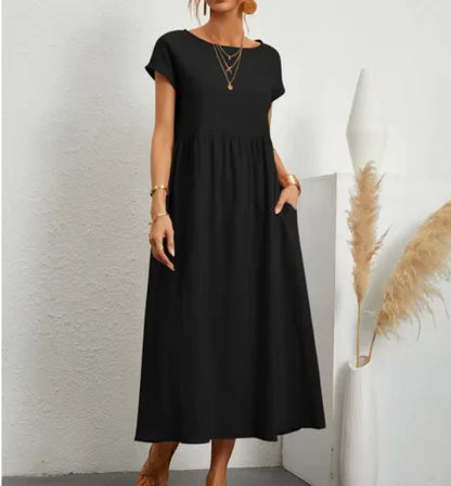 Pocket Breeze Sleeveless Dress