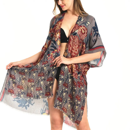 Bikini Blouse for Beach Sun Protection