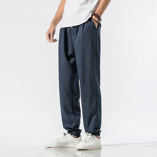 Men's Japanese Linen Beam Pants