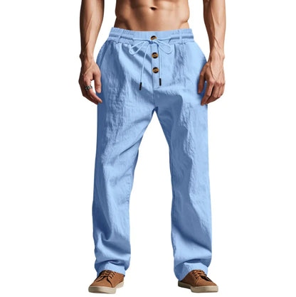 Men's Linen Beach Trousers