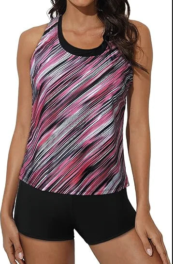 European-Style Split Bikini Swimsuit