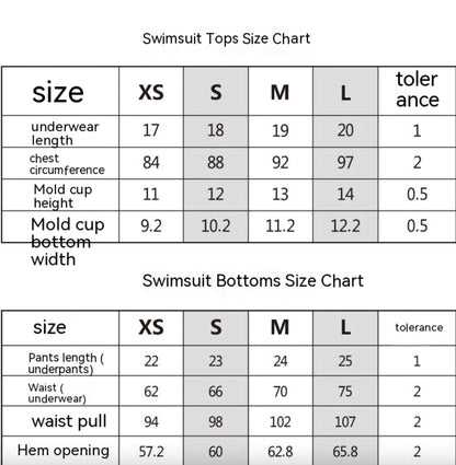 Long Sleeve Bikini Swimsuit Set