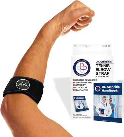 Dr. Arthritis Tennis Elbow Strap & Adjustable Arm Band