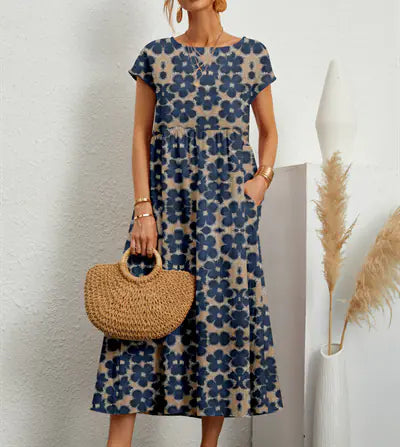 Chic Summer Bloom Dress