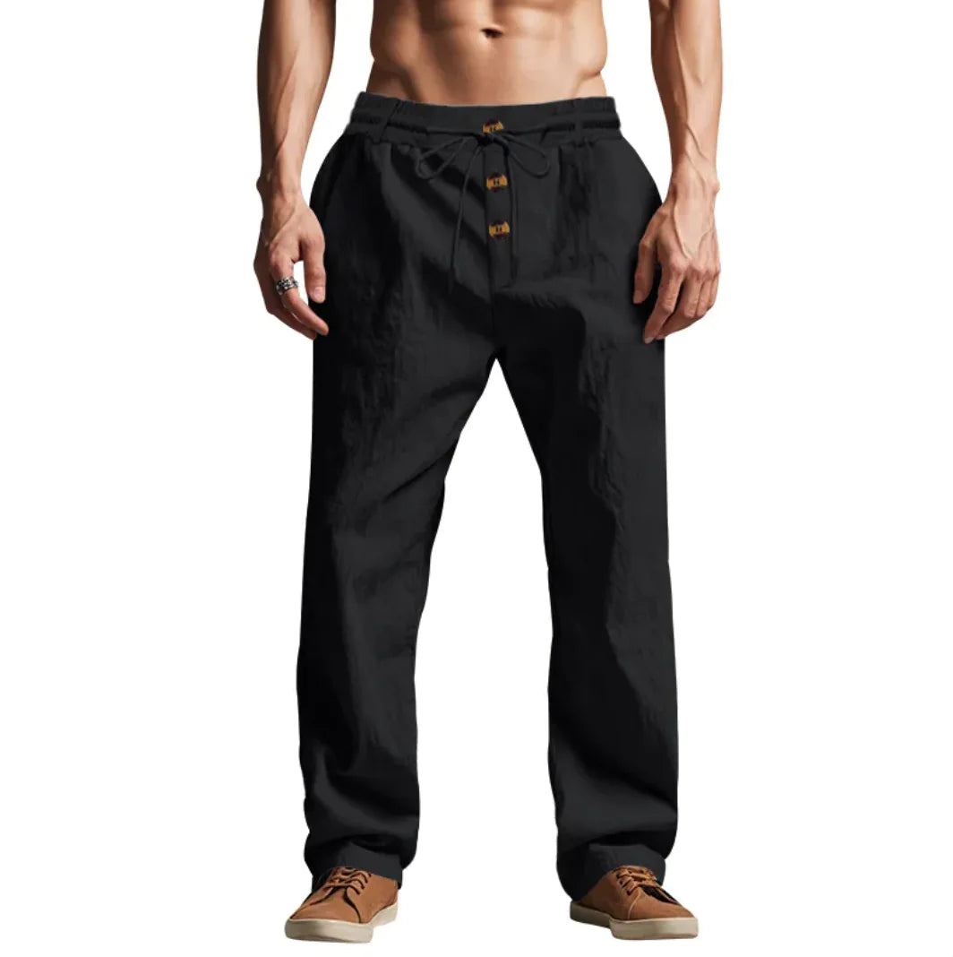 Men's Linen Beach Trousers