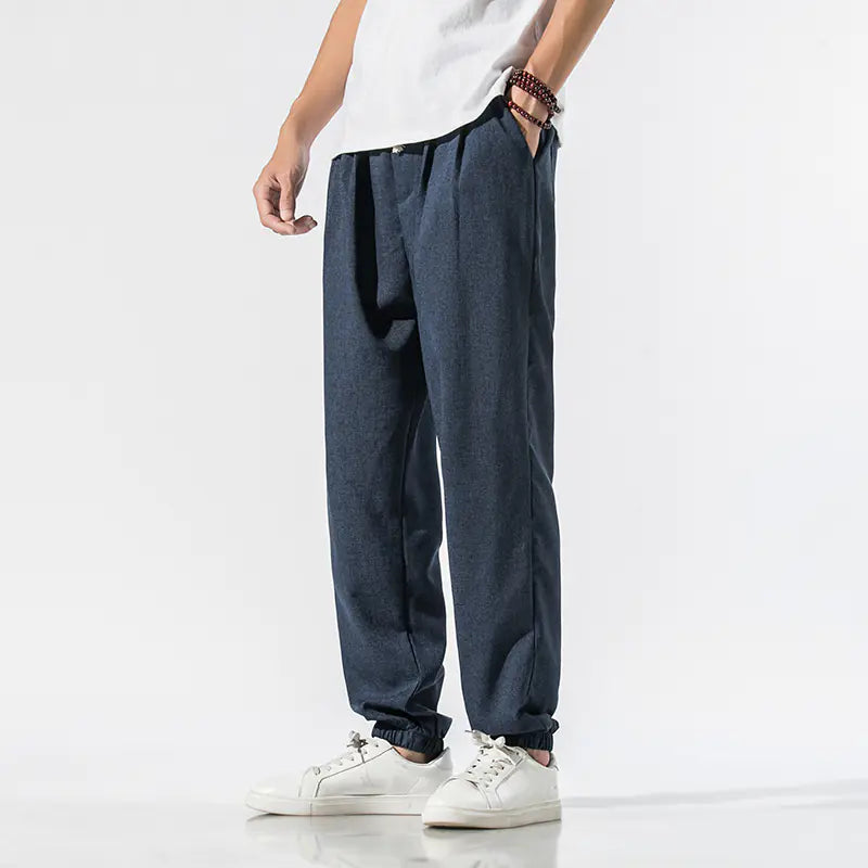 Men's Japanese Linen Beam Pants