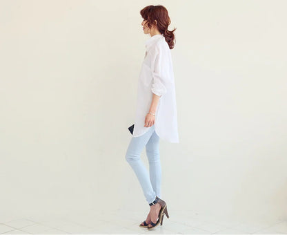 Casual Cotton Elegance Dress