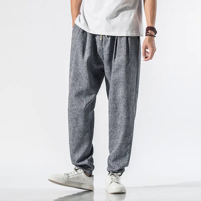 Men's Japanese Linen Beam Pants