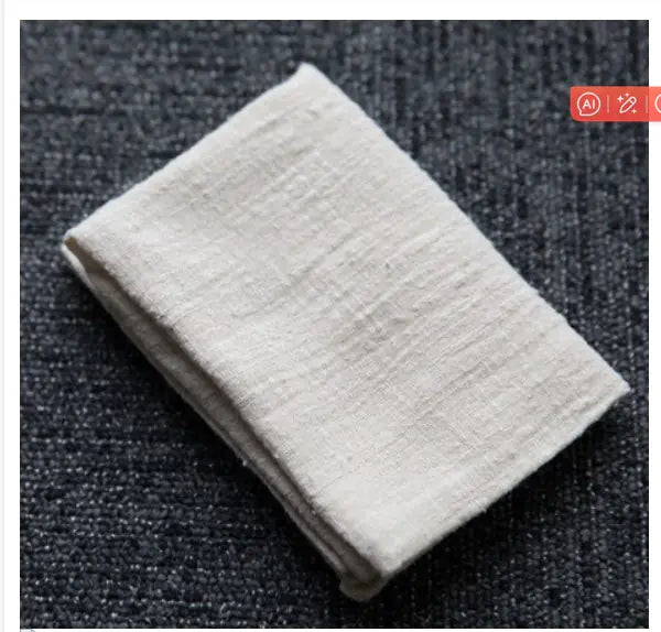 Japanese-Style Cotton Linen Tea Towel