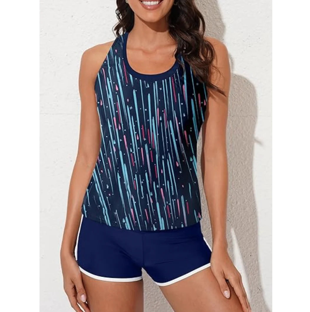 European-Style Split Bikini Swimsuit