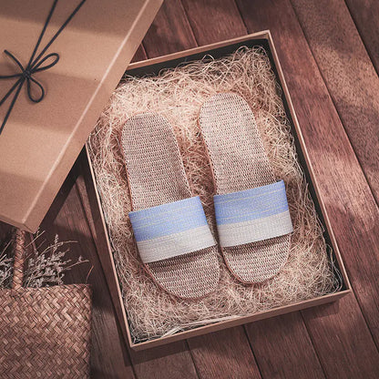 Linen Slippers for Comfortable Home Wear