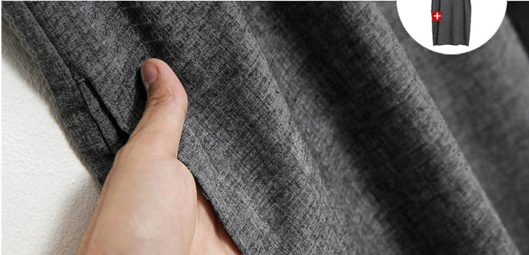 Chic Cotton-Linen Blend Dress