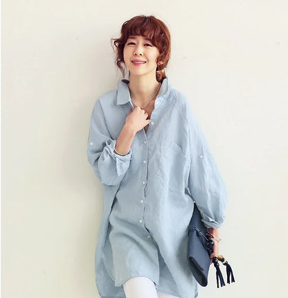 Casual Cotton Elegance Dress